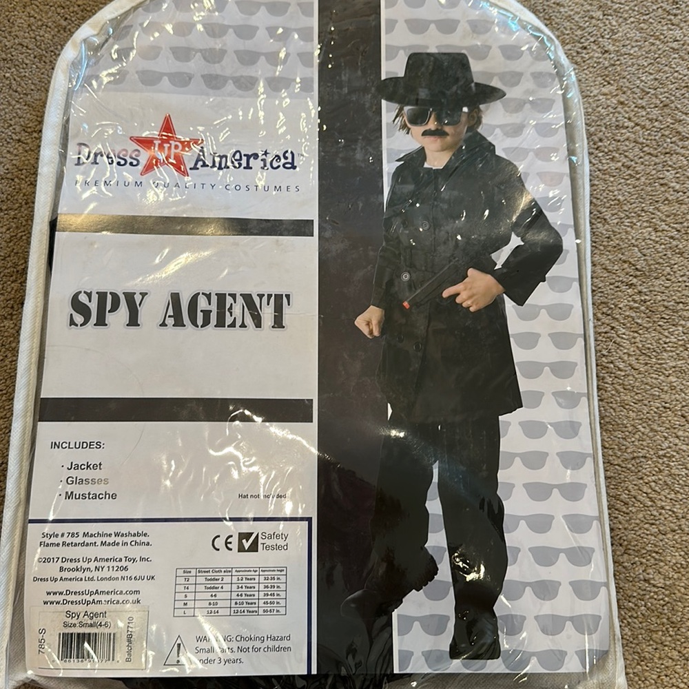 Kids spy costume